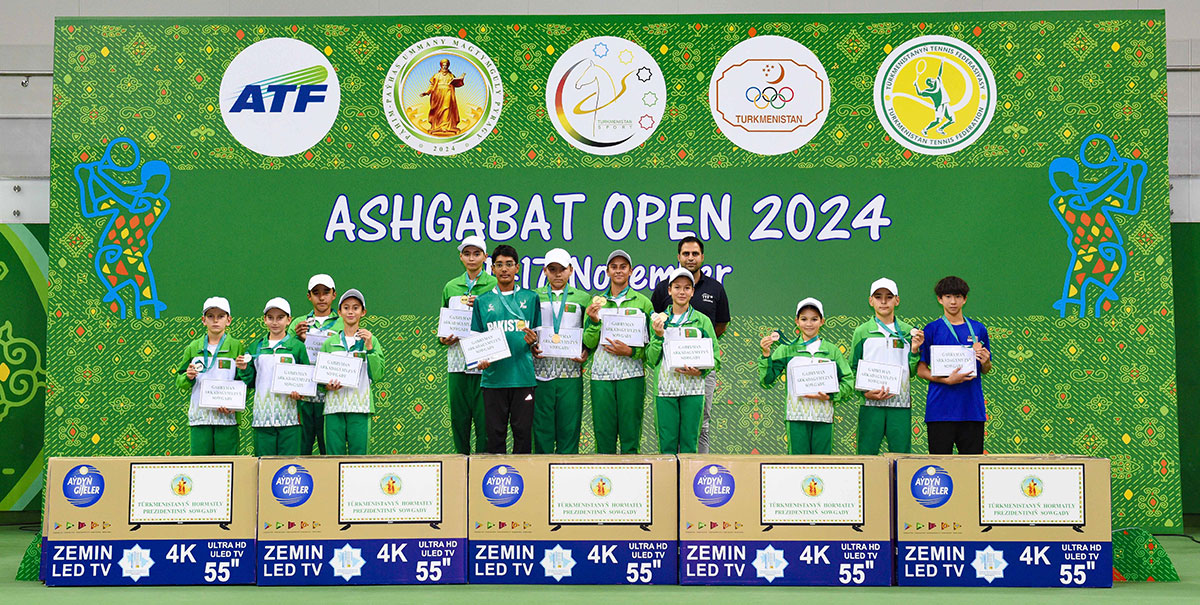 Türkmen tennisçileri —«Ashgabat Open 2024» halkara ýaryşynyň ýeňijileri!